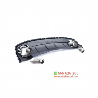 Difusor difusor trasero con salidas de escape ópt