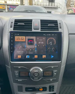 Rádio Toyota Corolla E140 E150 Android 14 com GPS