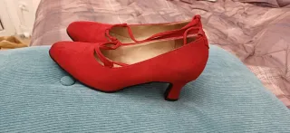 Scarpe Paul rosse tacco 5 cm tg 37