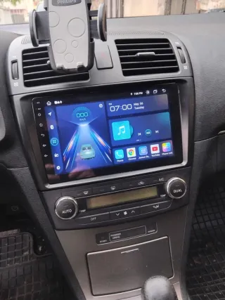 Rádio Toyota Avensis T27 Android 14 com GPS.