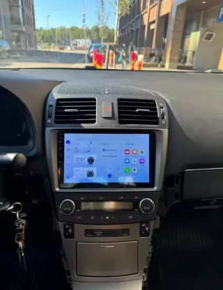 Rádio Toyota Avensis T27 Android 14 com GPS.