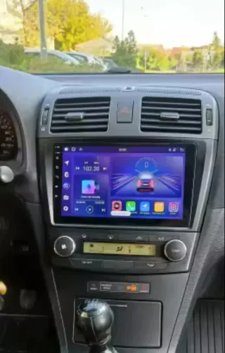 Rádio Toyota Avensis T27 Android 14 com GPS.
