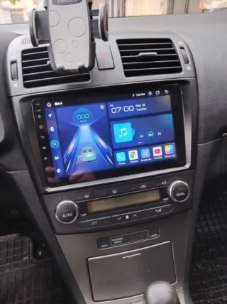 Rádio Toyota Avensis T27 Android 14 com GPS.