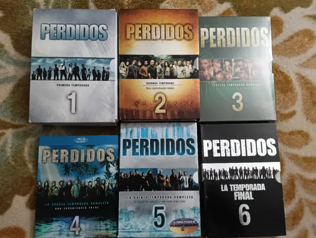 Perdidos Todas las Temporadas  1-6 DVD/Bluray