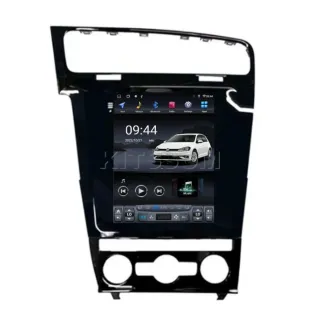 Rádio VW Golf 7 tipo tesla Android 14 com GPS.