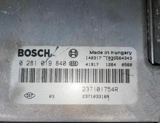 0281019840 centralita motor nissan primastar 96483