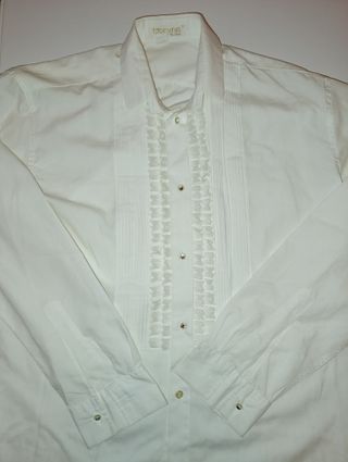 Camisa Rociera Flamenca Corto Campera