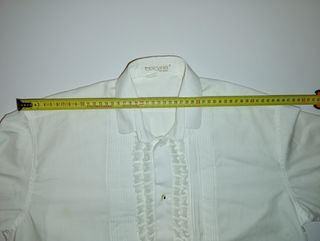 Camisa Rociera Flamenca Corto Campera