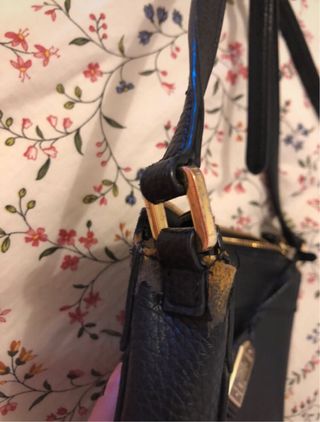 Bolso bandolera Ralph Lauren negro