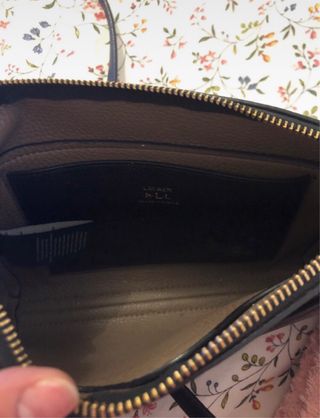 Bolso bandolera Ralph Lauren negro