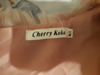 Chaleco peludo Cherry Koko rosa talla única