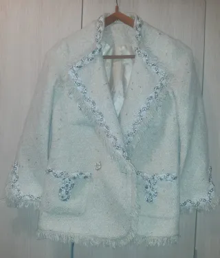 Chaqueta Tweed Estilo Chanel