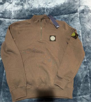 Jersey Stone Island Marrón