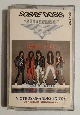 Cassette Sobredosis - Grandes Exitos