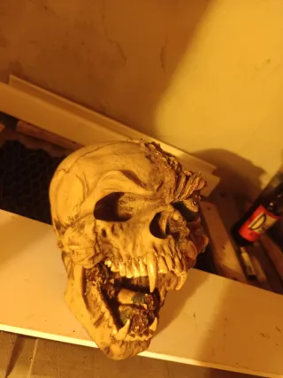 Calavera decorativa terror