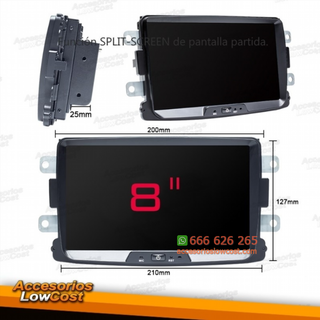 NAVEGADOR MULTIMEDIA ANDROID 11.0 GPS HD ESPECÍFI