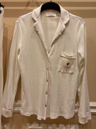 Pijama Women'secret beige y rosa