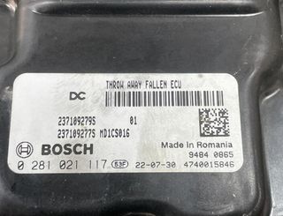 Renault 0281021117 centralita clio 1.5 blue 105132