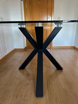 Mesa de comedor Koketto Home Cristal