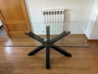 Mesa de comedor Koketto Home Cristal