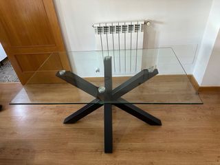 Mesa de comedor Koketto Home Cristal