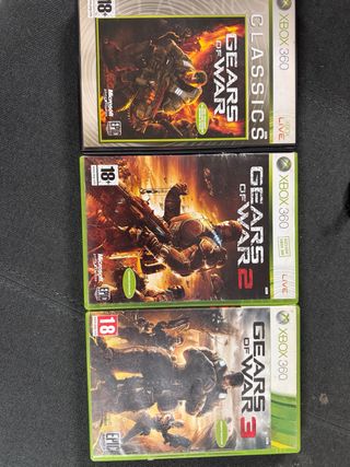 Gears of War 1, 2 y 3 Xbox 360