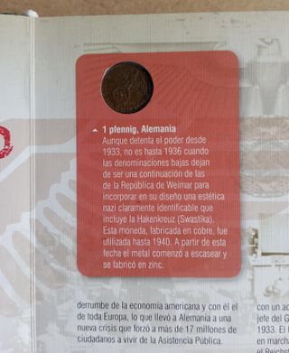 Libro Álbum II Guerra Mundial Sellos Monedas
