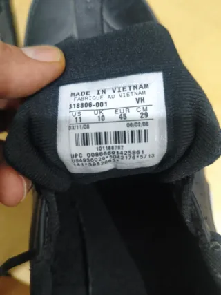 Zapatillas Nike Air Premium Negras Talla 45