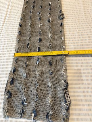 Sciarpa Mar & Co Nera/Grigia