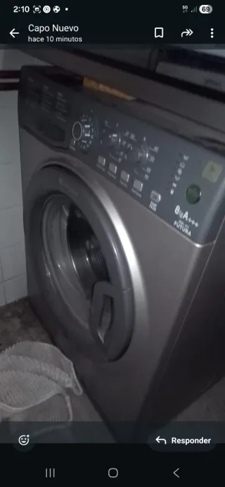 Lavadora carga frontal