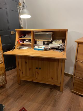 Escritorio Secreter Pino Macizo Ikea