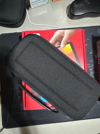 Nintendo Switch OLED Azul y Naranja