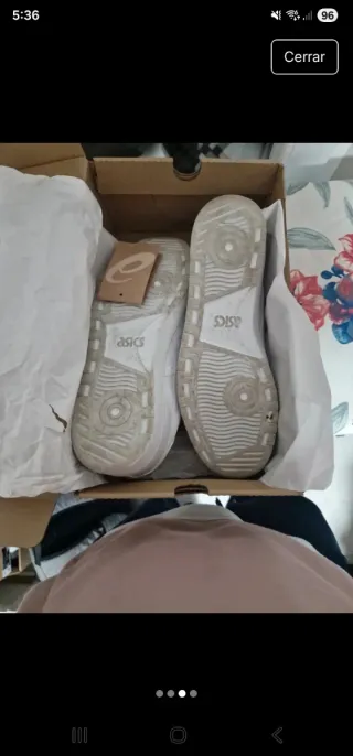 Zapatillas Asics Talla 48 Blancas