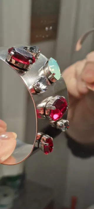 Bracciale Jenavi Cristalli Swarovski Rodiati