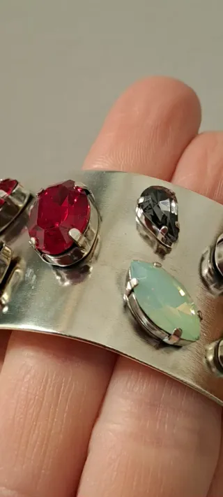 Bracciale Jenavi Cristalli Swarovski Rodiati