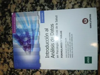 Instruccion al Análisis de Datos.Uned