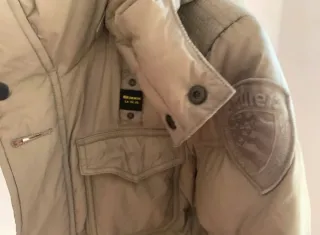 Abrigo Blauer Beige Nuevo