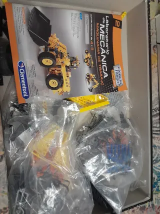 Laboratorio Mecánica Clementoni con Motor