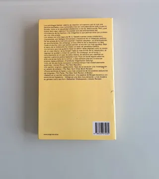 Vértigo, W.G. Sebald, Anagrama