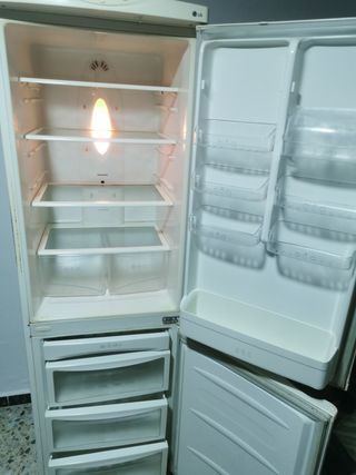 Nevera Combi LG Blanca