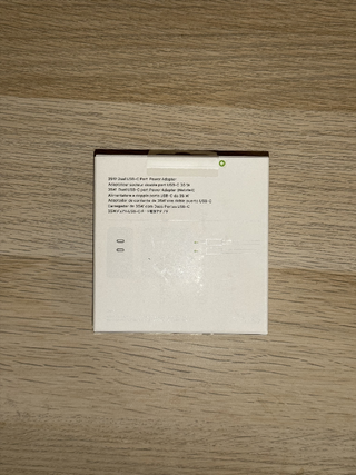 Caricatore Dual USB-C 35W Originale