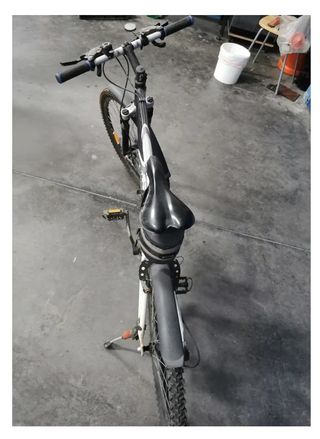 Bicicleta Raider Blanca y Negra