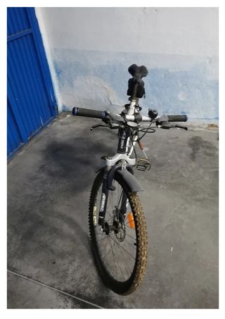 Bicicleta Raider Blanca y Negra