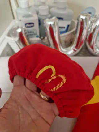 Vestitino Carnevale MC Donald's neonato
