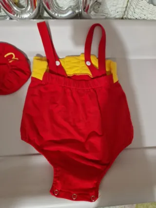 Vestitino Carnevale MC Donald's neonato
