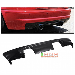 DIFUSOR TRASERO NEGRO CARBONO PARA BMW E46 M3 98-
