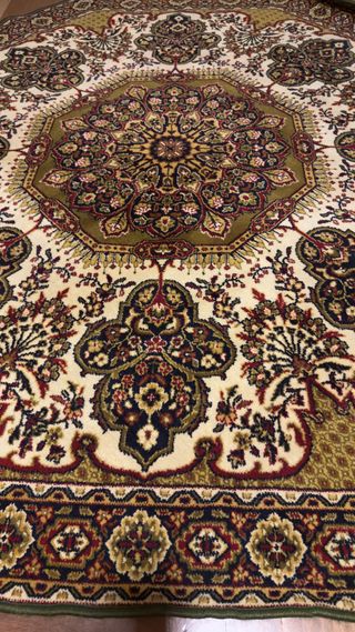 Alfombra estilo persa octogonal