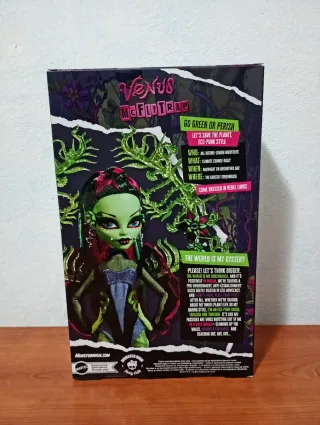 Monster High Skullector Venus McFlytrap nuova