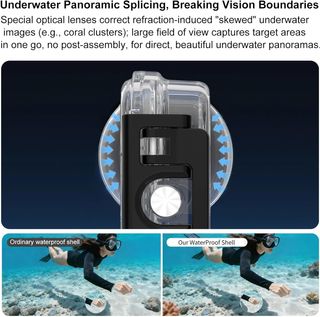 Honbobo carcasa 45m impermeable DJI Osmo 360