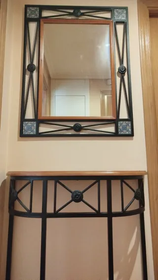 Recibidor de forja hecho a mano